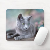 Russisches Blau Mousepad (Mit Mouse)
