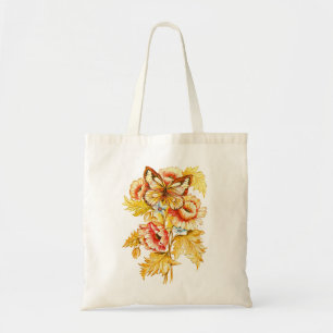 Russisches Blumen Tragetasche