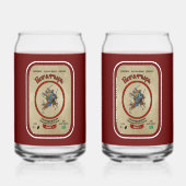 Russisches Bogatybeerlabel Dosenglas (Vorderseite)