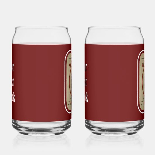 Russisches Bogatybeerlabel Dosenglas (Rechts)