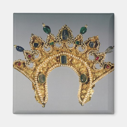 Russisches Diadem, Set mit Perlen Magnet (Vorne)