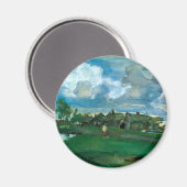 Russisches Dorf Valentin Serov Magnet (Vorderseite/Rückseite)