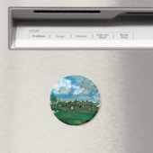 Russisches Dorf Valentin Serov Magnet (In Situ (Geschirrspüler))