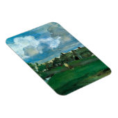 Russisches Dorf Valentin Serov Magnet (Rechte Seite)