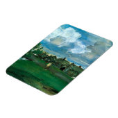 Russisches Dorf Valentin Serov Magnet (Linke Seite)
