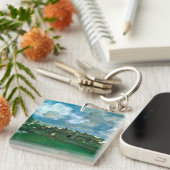 Russisches Dorf Valentin Serov Schlüsselanhänger (Vorderseite rechts)