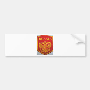 russisches Emblem George und Drache Autoaufkleber