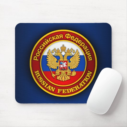 Russisches Emblem Mousepad (Mit Mouse)