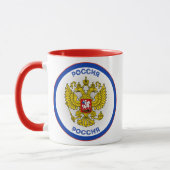 Russisches Erbe-Emblem Tasse (Links)