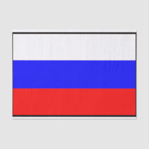 Russisches Flag-Papierpapier Seidenpapier