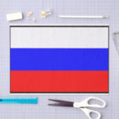 Russisches Flag-Papierpapier Seidenpapier (Handwerk)
