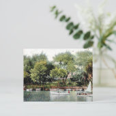 Russisches Flussboot Postkarte (Stehend Vorderseite)