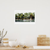 Russisches Flussbootplakat drucken Poster (Küche)