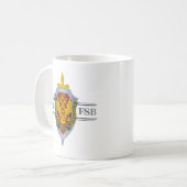 Russisches FSB Kaffeetasse (Vorderseite Links)