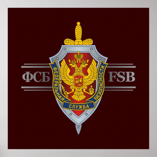 Russisches FSB Poster (Vorne)