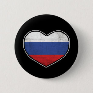 Russisches Herz Button