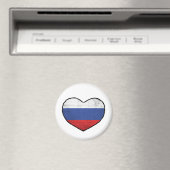 Russisches Herz Magnet (In Situ (Geschirrspüler))
