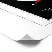 Russisches Konstruktivismus-Plakat Poster (Ecke)