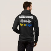 Russisches Kriegsschiff Hoodie (Schwarz voll)