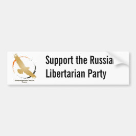 Russisches liberalistisches Partylogo Autoaufkleber