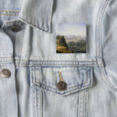 Russisches Militärlager in Dagestan, 1895 Button (Beispiel)
