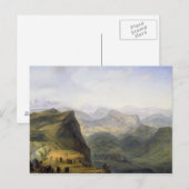 Russisches Militärlager in Dagestan, 1895 Postkarte (Vorne/Hinten)