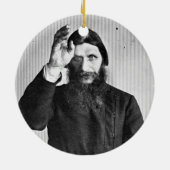 Russisches mystisches Grigori Yefimovich Rasputin Keramik Ornament (Hinten)