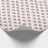 Russisches Nikolaus-Licht Geschenkpapier (Ecke)