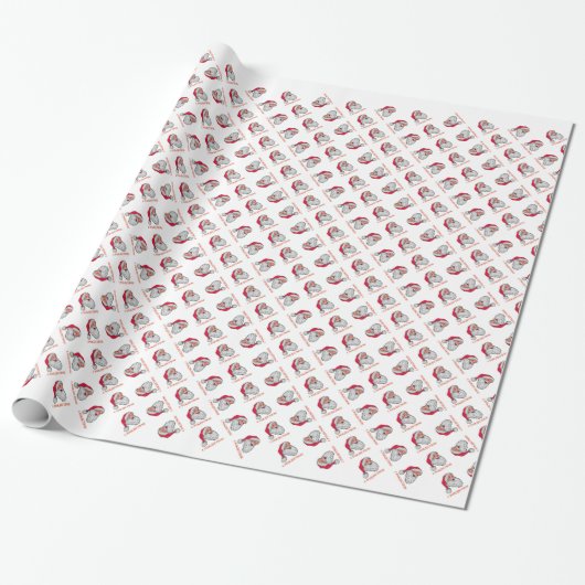 Russisches Nikolaus-Licht Geschenkpapier (Ungerollt)