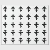 Russisches orthodoxes Symbol Geschenkpapier (Flach)