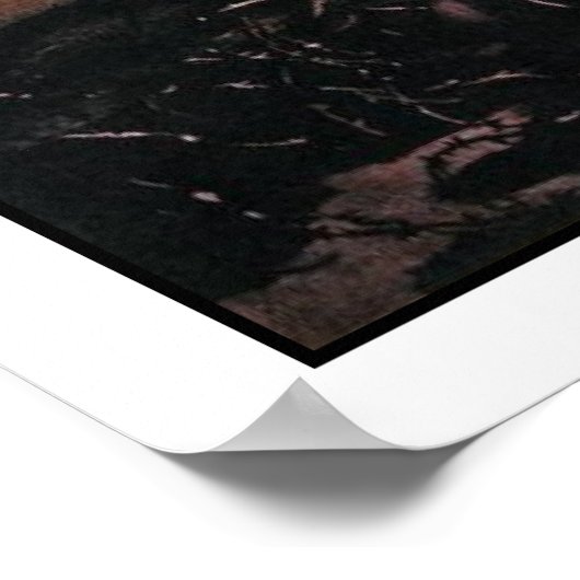 Russisches Propaganda-Poster aus dem Zweiten Weltk Poster (Ecke)