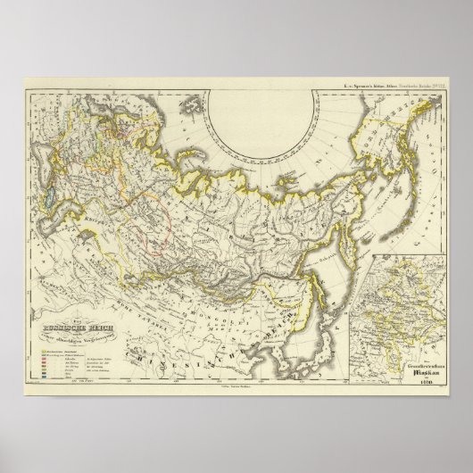 Russisches Reich Poster (Vorne)