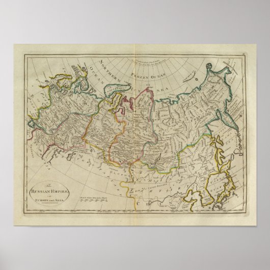 Russisches Reich Poster (Vorne)