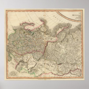 Russisches Reich West Poster