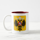 Russisches Reich Zweifarbige Tasse (Links)
