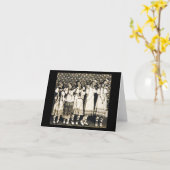 Russisches Ritual Karte (Gelbe Blume)