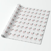 Russisches Rotes Wrapping Geschenkpapier (Ungerollt)