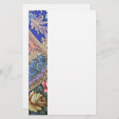 Russisches Stoffmuster Briefpapier (Vorne/Hinten)