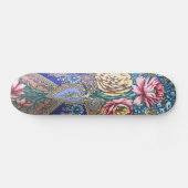 Russisches Stoffmuster Skateboard (Horizontal)