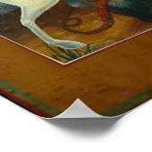 Russisches Symbol des hl. Georgs und des Drachen Poster (Ecke)