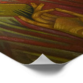 Russisches Symbol in der Kirche St. Sophia / Poster (Ecke)