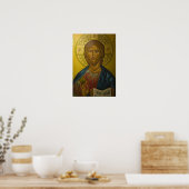 Russisches Symbol in der Kirche St. Sophia / Poster (Küche)