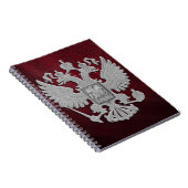 Russisches Symbolflaggenrot Notizblock (Rechte Seite)