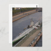 Russisches U-Boot C189 Postkarte (Vorne/Hinten)