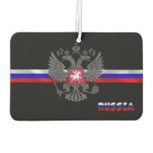 Russisches Wappen Autolufterfrischer (Rückseite)