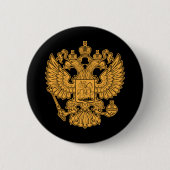 Russisches Wappen der Russischen Föderation Button (Vorderseite)