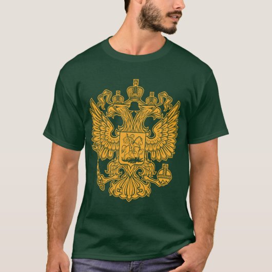 Russisches Wappen der Russischen Föderation T-Shirt (Vorderseite)
