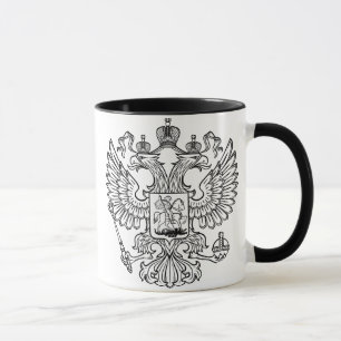 Russisches Wappen der Russischen Föderation Tasse