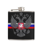 Russisches Wappen Flachmann (Vorderseite)