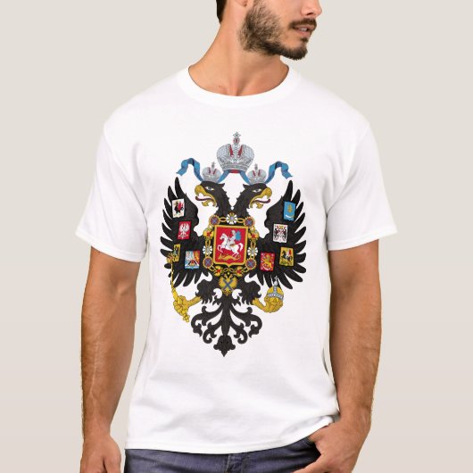 Russisches Wappen T-Shirt (Vorderseite)